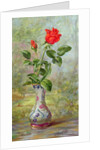 The Crimson Rose, a Messenger of Love by Albert Williams