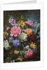 Peonies and mixed flowers by Albert Williams