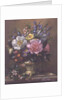 AB/111/2 Peonies, bluebells and primulas by Albert Williams