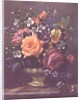 AB111/2 Roses and pansies by Albert Williams