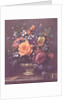 AB111/2 Roses and pansies by Albert Williams