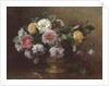 AB/119/2 A bowl of roses by Albert Williams