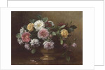 AB/119/2 A bowl of roses by Albert Williams