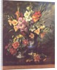 AB/106/2/B Gladioli and Dahlias by Albert Williams