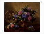 AB2112 Hydrangeas and Lilacs by Albert Williams