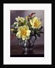 AB96 Yellow Roses in a Tankard by Albert Williams