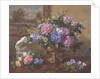 AB211B Still Life of Hydrangeas and Lilacs by Albert Williams