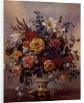 PB/268 Vase of Flowers in a Porcelain Jug by Albert Williams