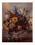 PB/268 Vase of Flowers in a Porcelain Jug by Albert Williams