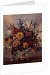 PB/268 Vase of Flowers in a Porcelain Jug by Albert Williams