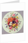 PB/269 A Circular Arrangement of Flowers by Albert Williams