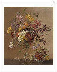 AW/243 Freesias and Primroses by Albert Williams