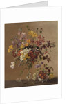 AW/243 Freesias and Primroses by Albert Williams