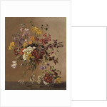 AW/243 Freesias and Primroses by Albert Williams