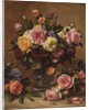 A Cluster of Victorian Roses by Albert Williams