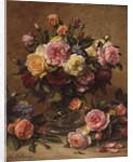 A Cluster of Victorian Roses by Albert Williams