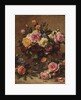 A Cluster of Victorian Roses by Albert Williams
