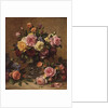 A Cluster of Victorian Roses by Albert Williams