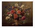 AB/297 An Arrangement of June Flowers by Albert Williams