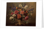AB/297 An Arrangement of June Flowers by Albert Williams