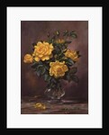 AB/303 Radiant Yellow Roses by Albert Williams