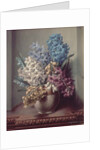 AB/313 Hyacinths in a Pottery Vase by Albert Williams