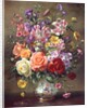 AB/316 A Summer Floral Arrangement, 1996 by Albert Williams