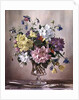 PB/321 Rhododendrons, Azaleas and Columbine in a Glass Vase by Albert Williams