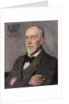 Portrait of Robert W. Schultz Weir, 1920 by George Clausen