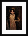 A Girl, thought to be the artist's daughter by John Constable