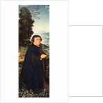Portrait of a donor kneeling by a river by Joos van Cleve