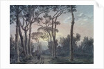 Florence from a Wood near the Cascine by John Robert Cozens