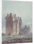 Glamis Castle by Thomas Girtin