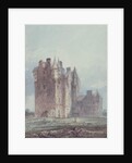 Glamis Castle by Thomas Girtin
