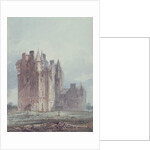 Glamis Castle by Thomas Girtin