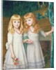 Marjorie and Lettice Wormald by Arthur Hughes