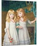 Marjorie and Lettice Wormald by Arthur Hughes