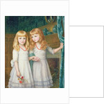 Marjorie and Lettice Wormald by Arthur Hughes