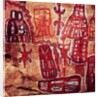 Prehistoric rock painting by Prehistoric Prehistoric