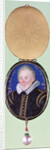 Portrait of an unknown man, c.1621 by Lawrence Hilliard