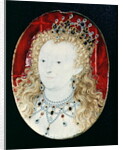 Miniature of Queen Elizabeth I by Nicholas Hilliard