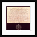Letters of Patent granted to the Worshipful Company of Drapers, 1438-9 by English School