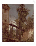 Landscape with a Footbridge by Albrecht Altdorfer