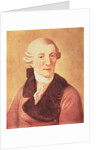 Joseph Haydn by Christian Ludwig Seehas