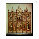 The Demidoff Altarpiece, 1476 by Carlo Crivelli