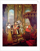 Henry VIII introducing Anne Boleyn at court by William Hogarth (after)