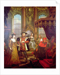 Henry VIII introducing Anne Boleyn at court by William Hogarth (after)