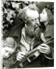 The Whisper of the Rose, a portrait of George Frederick Watts by Julia Margaret Cameron