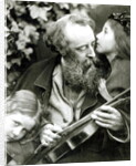 The Whisper of the Rose, a portrait of George Frederick Watts by Julia Margaret Cameron