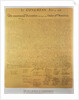 Declaration of Independence of the 13 United States of America of 1776, 1823 by American School